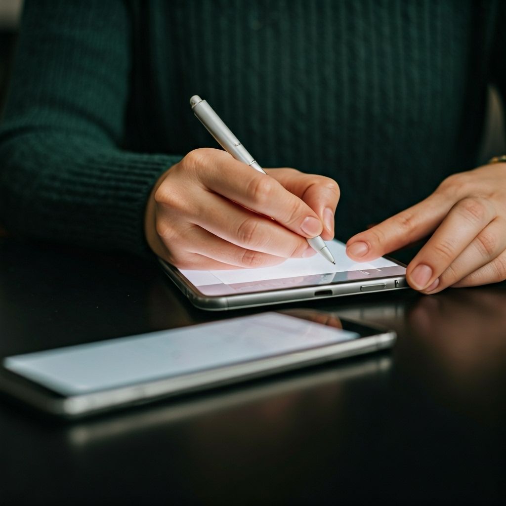 Sign up process
